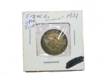 1921 France 1 Franc