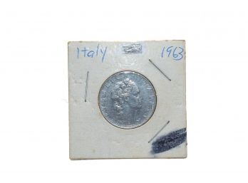 1963 Italy Coin