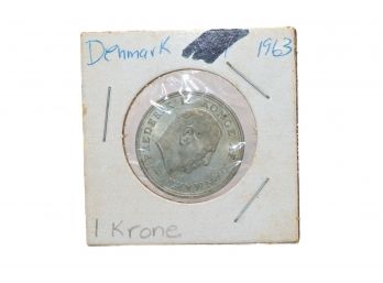 1963 Denmark 1 Krone