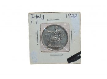 1922 Italy 1 Lire