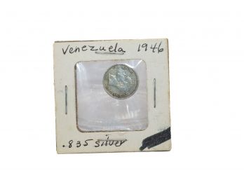 1946 Venezuela Silver Coin