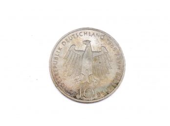 Germany 1989 10 Mark Silver Coin