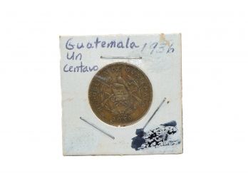 1936 Guatemala Un Centavo