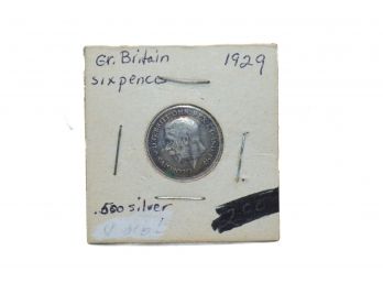 1929 Great Britain Silver Coin