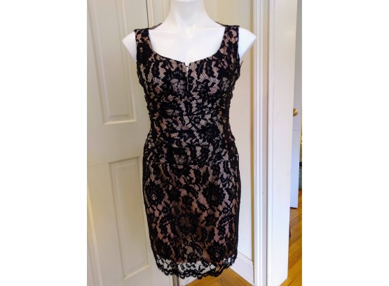 Black Lace Nanette Lepore Dress Size 4
