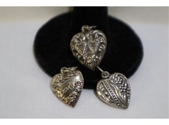 925 Sterling Silver Charms (3)