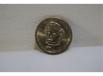 2010- P Franklin Pierce Dollar Coin