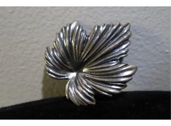 Sterling By Jewelart Leaf Pin