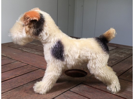 Adorable Vintage STEIFF Mohair Terrier Dog - No Tag Or Button - Definitely Steiff - From Large Collection