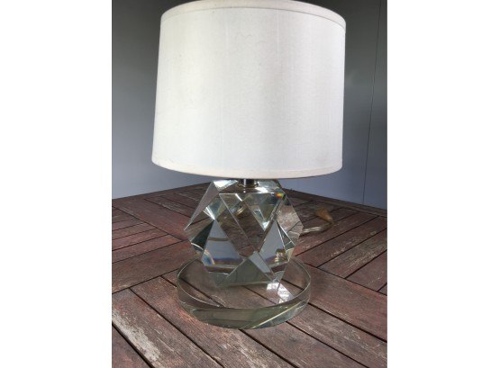 Fabulous RALPH LAUREN / POLO Home Crystal Lamp - $995 Retail Price - Fantastic Modern Style Piece With Shade