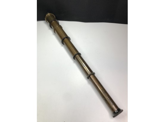 Fantastic Antique Style Brass Telescope - DOLLOND LONDON Type - Very Nice Piece - Functional Piece - NICE !