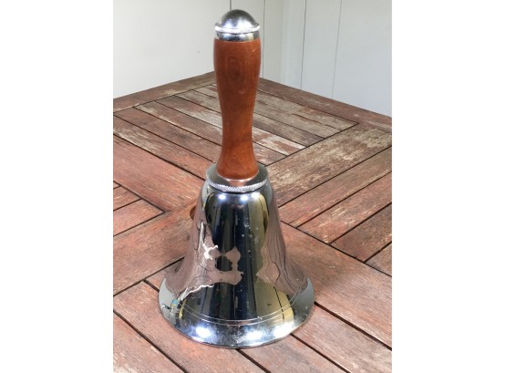 Fantastic Silver Plate BELL Shaped Cocktail Shaker - Great To Use Or To Display - Very Cool Piece - WOW !