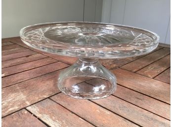 Fantastic And VERY Unusual WATERFORD Crystal Cake / Cupcake Stand - ALANA Pattern - Made In Ireland - WOW !