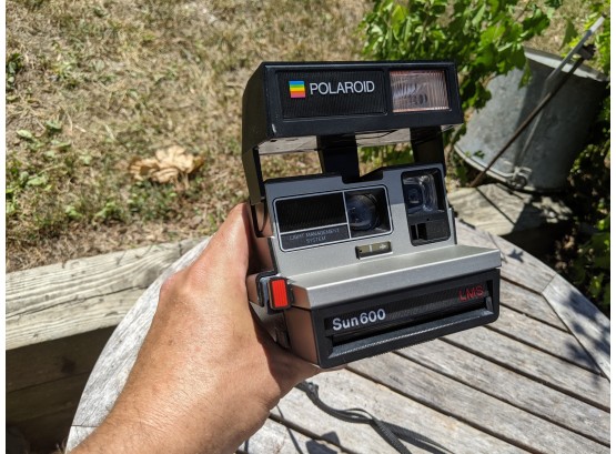 Vintage Polaroid Sun 600 Camera