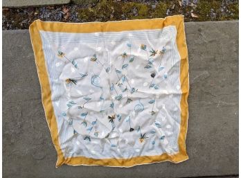 Vintage Silk Handkerchief