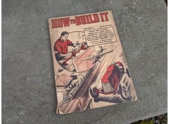 How To Build It Magazine From 1938 Plains, Trains And Automobiles