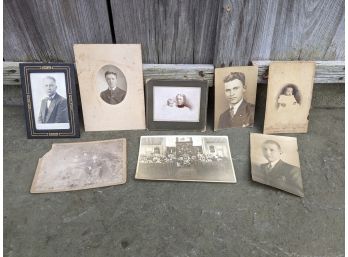 Grouping Of 8 Old Photos