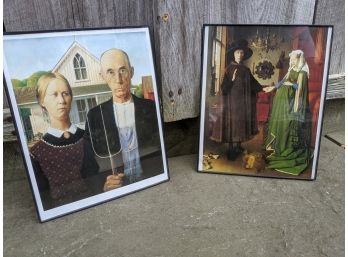 A Pair Of Framed Prints Of Couples