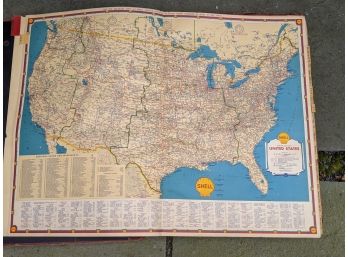 Vintage 1935 Shell Oil Road Maps The Complete Set