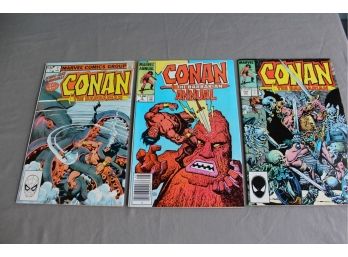 3 Marvel Conan The Barbarian - 2 Annuals And  #200 - (1982, 1984, 1987)
