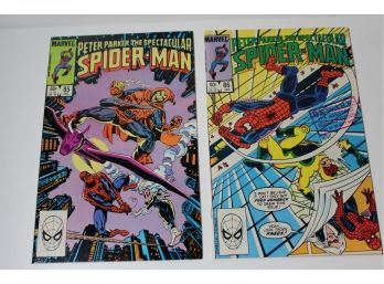 Marvel Peter Parker The Spectacular Spiderman - #85 & #86 (1983-84)