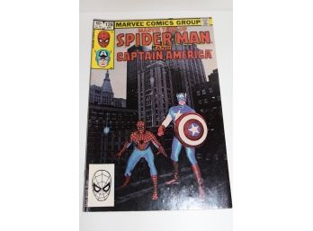 Marvel Team Up Spiderman & Captain America #128 - 1983
