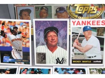 1996 Topps Baseball Factory Set With 2 Commemorative Mantle Cards