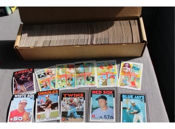 1986 Topps Baseball Factory Set - All The Cards You Want To See