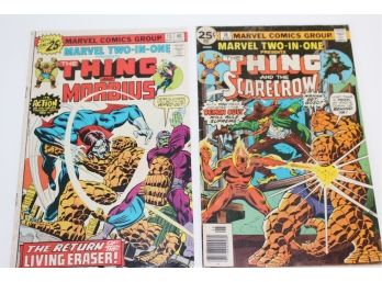 Marvel Team-up The Thing & Morbius #15 - The Thing & The Scarecrow #18 - 1976