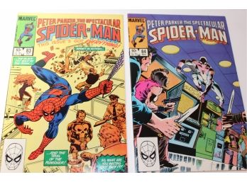 Marvel Peter Parker The Spectacular Spiderman - #83 & #84 (1983)