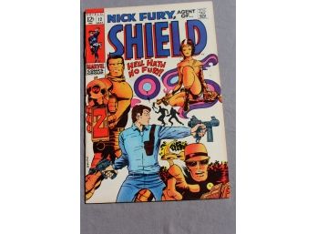 Marvel Nick Fury Agent Of SHIELD #12  - 1969