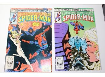 Marvel Peter Parker The Spectacular Spiderman - #81 & #82 (1983)