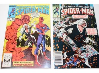 Marvel Peter Parker The Spectacular Spiderman - #89 & #90 Special Issue!! The Black Suit! (1984)