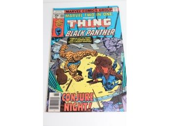 Marvel Two-in-one The Thing & Black Panther #40 - 1978