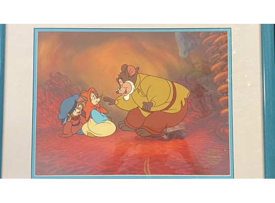 A Framed Original Hand-painted Limited Edition Cell ' An American Tail' - MCA Universal