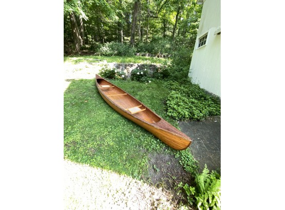 A Fiberglass Canoe