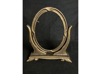 Antique Wood Vanity Frame