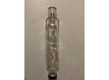 Antique Glass Rolling Pin For Filling With Ice