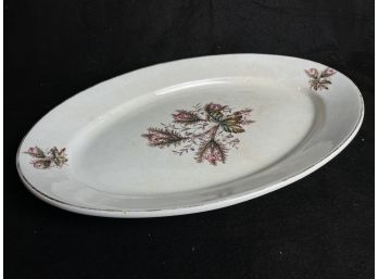 Antique English Ironstone Platter