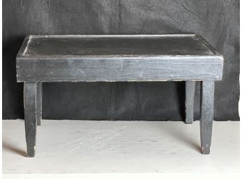 Black Painted Low Table