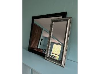 A Set Of 2 Mirrors - 8x20 And 20x27