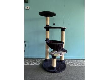 Cat Climber Tree House With Blue