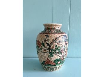 A Chinese Crackleware Vase - 8'H