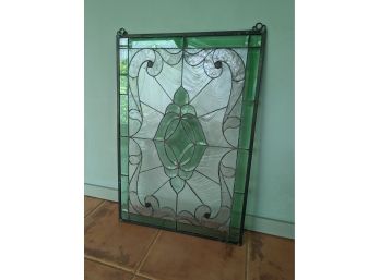 A Decorative Stained Glass Panel  - 29x20