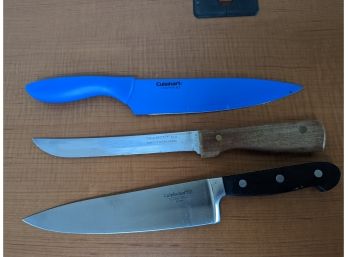 Three Kitchen Knives