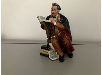 Royal Doulton #2281 'The Professor' Porcelain Figurine , HN2281, 7'H - Circa 1964 Retired