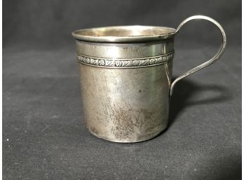 Antique Child's Sterling Cup - Marked SB Larry Sterling 303 - 32g/1.1oz