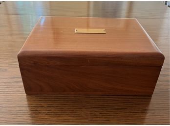 Vintage Duk-It McDonald Walnut Cigar Humidor Box