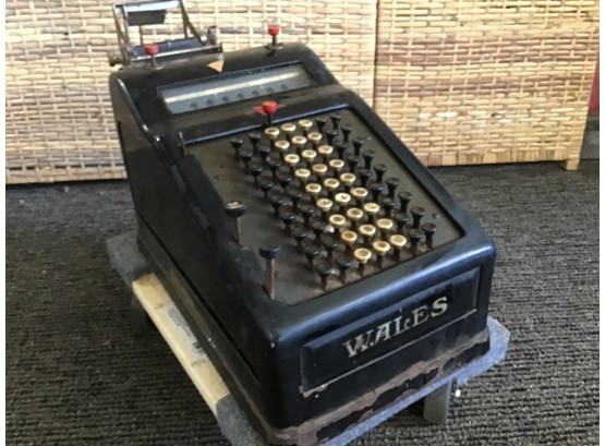 Antique Wales Adding Machine