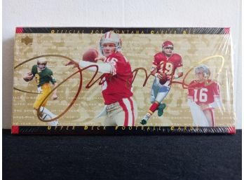 Collectors Edition Official Joe Montana Career Set Upper Deck Football Cards (brand New Sealed)